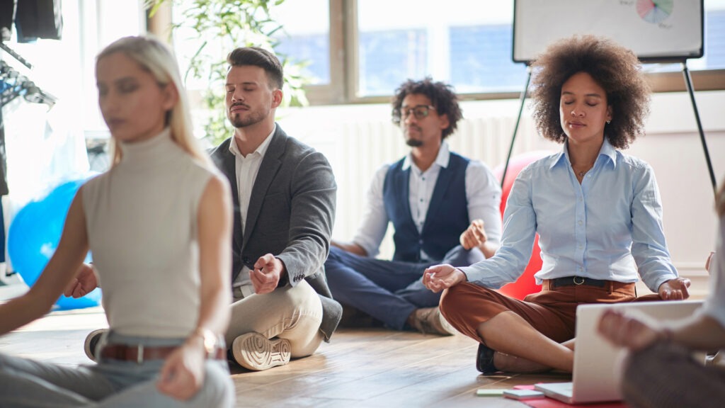 Atividades em Geral da Glaboral - Meditação